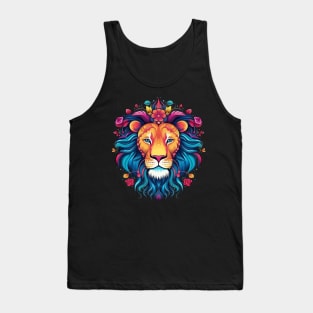 Lion Valentine Day Tank Top